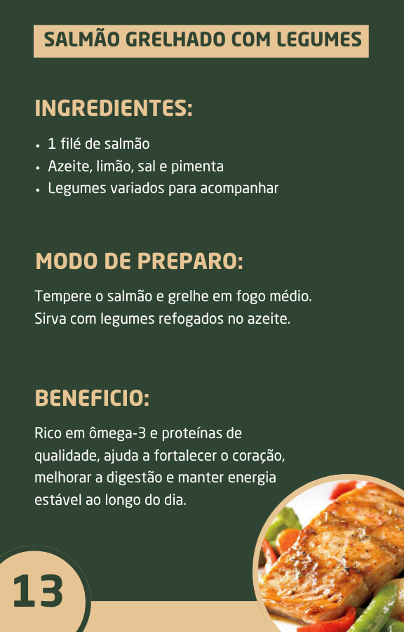 Livro Digital com 30 Receitas Saudáveis e Rápidas para o Dia a Dia!