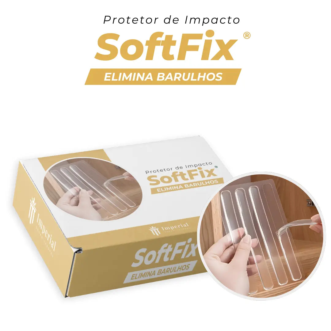 SoftFix® – Protetor de Impacto em Silicone (Elimina Batidas, Barulhos e Arranhões) - Leve Mais e Pague Menos!