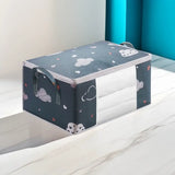 Organizador de Cobertores e Roupas de Cama Dobrável BoxLife® (Compre 1 Leve 2) - Queima de Estoque 🔥