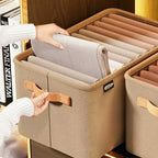 [Compre 1 Leve 3] Organizador de Roupas Dobrável Imperial Box® + Brinde: Cabide Flexível 9 em 1