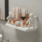 WallFix®  - Kit com 3 Prateleiras Adesivas Multiuso (Organização Completa Sem Furadeira) - Frete Grátis!