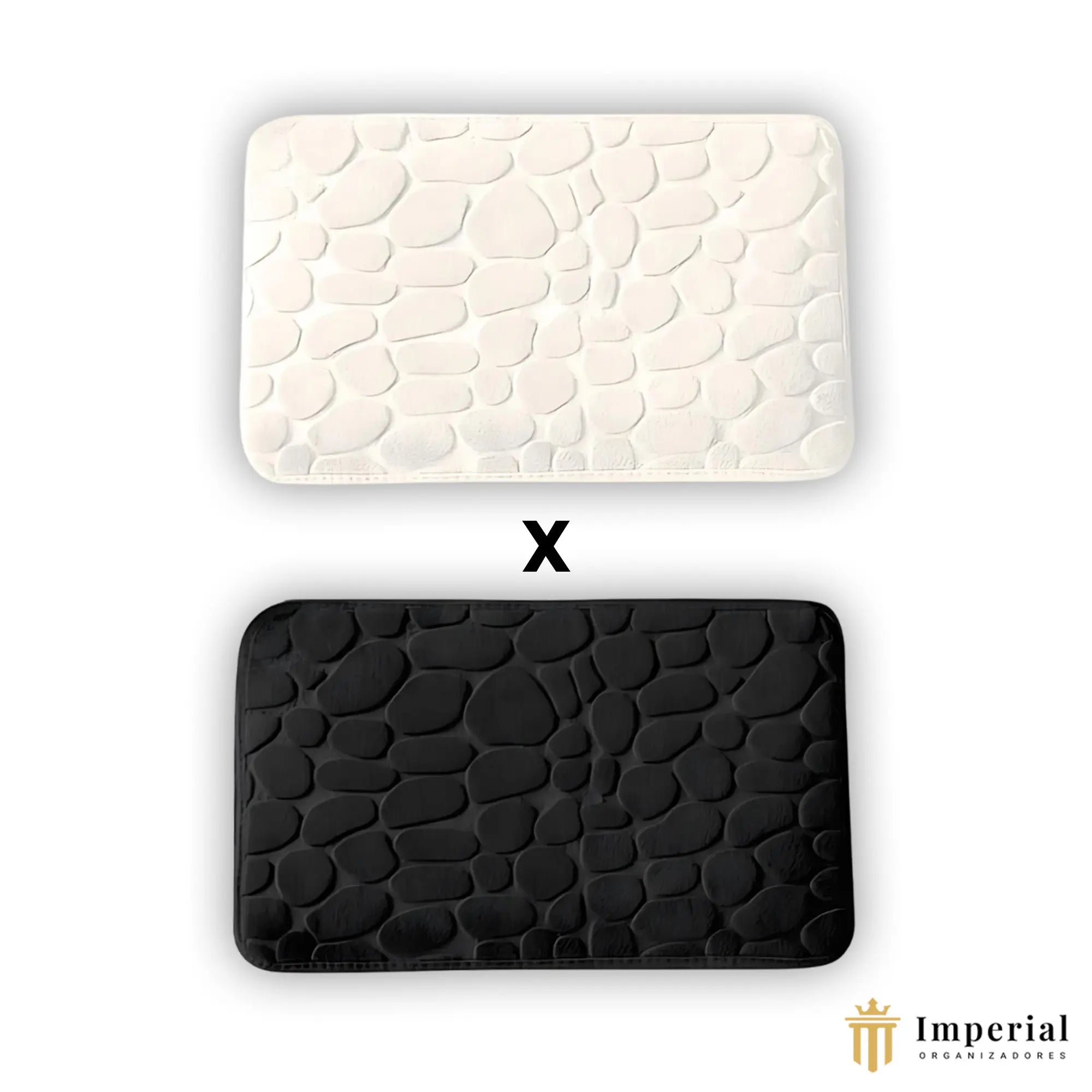 LuxComfy® - Tapete para Banheiro Antiderrapante - Compre 1 Leve 2 + Brinde!