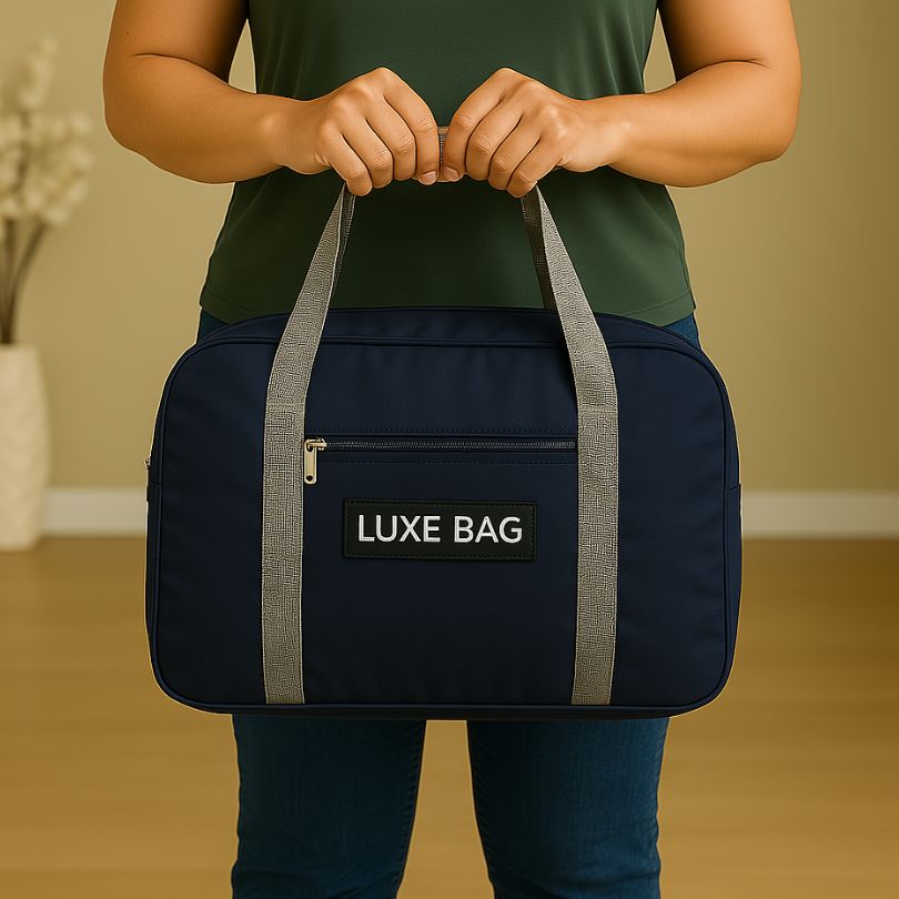 Bolsa Dobrável Luxe Bag™ [Compre 1 Leve 2] + Brinde: Bolsa Térmica