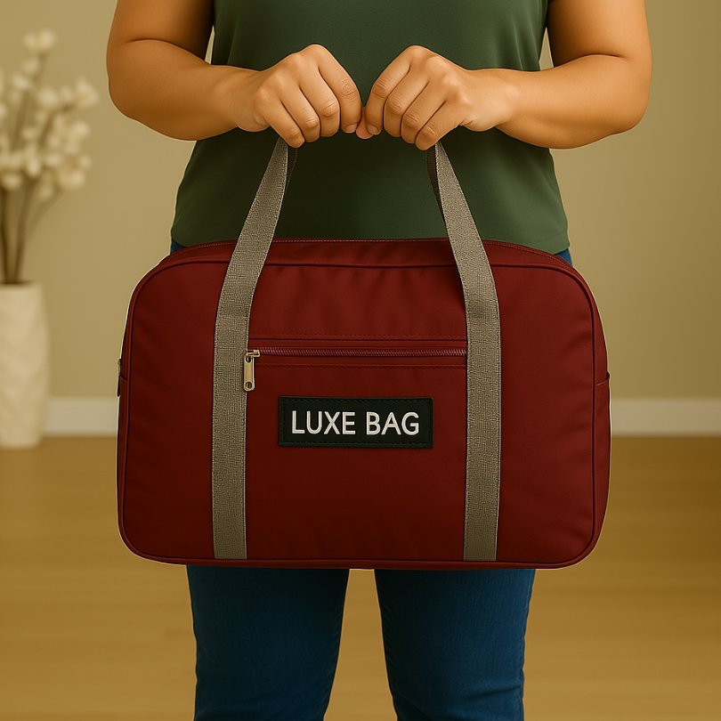 Bolsa Dobrável Luxe Bag™ [Compre 1 Leve 2] + Brinde: Bolsa Térmica