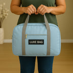 Bolsa Dobrável Luxe Bag™ [Compre 1 Leve 2] + Brinde: Bolsa Térmica