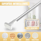 SmartPro® - Varão Extensível de Cortina Ajustável (Instalação Sem Furos e Sem Sujeira) - Frete Grátis!