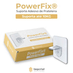PowerFix® – Suporte Adesivo de Prateleira (Fixação Rápida e Sem Furos) – Leve Mais e Pague Menos!