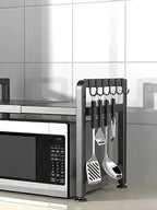 MultiFlex® - Rack Metálico Multiuso Ajustável (Dobre o Espaço da Sua Bancada) - Frete Grátis!