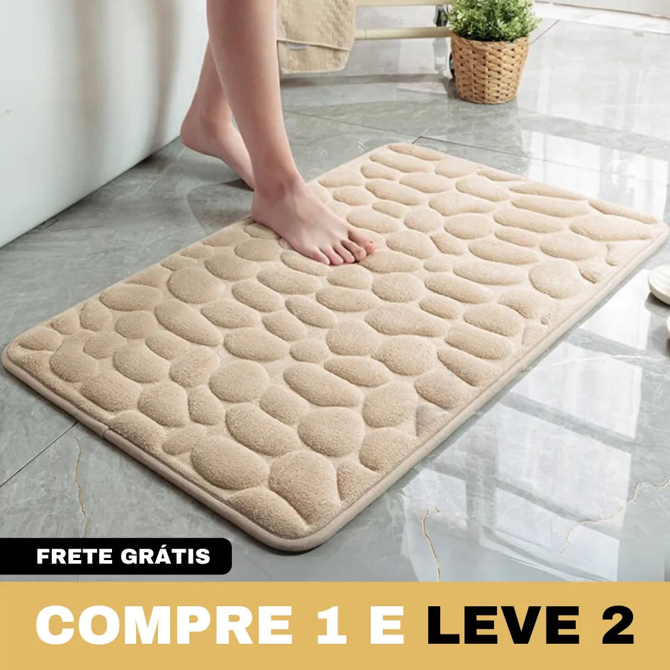 LuxComfy® - Tapete para Banheiro Antiderrapante - Compre 1 Leve 2 + Brinde!