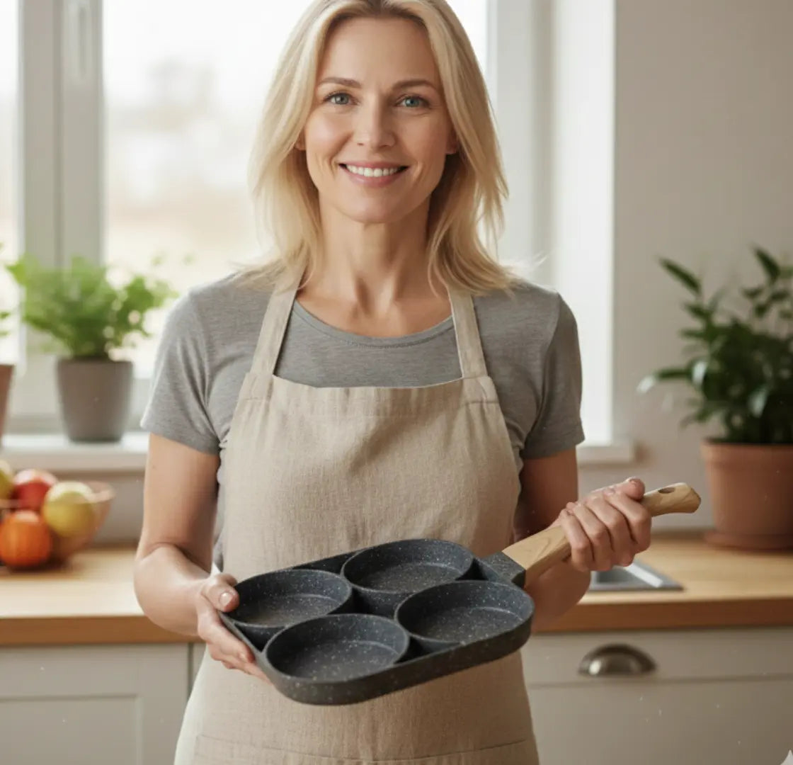 FryChef® – Frigideira 4 em 1 Antiaderente Premium