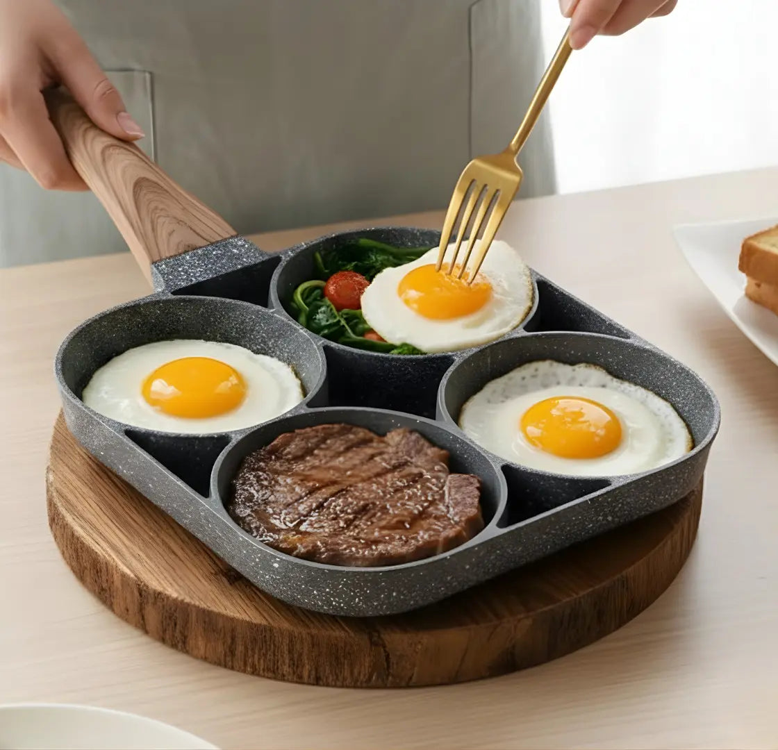 FryChef® – Frigideira 4 em 1 Antiaderente Premium