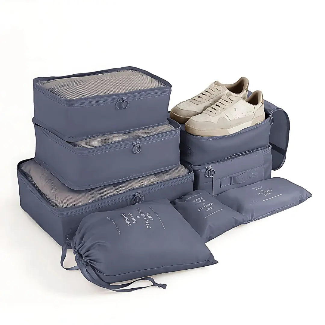 Kit Organizadores de Mala Lux Bag® - 8 Peças