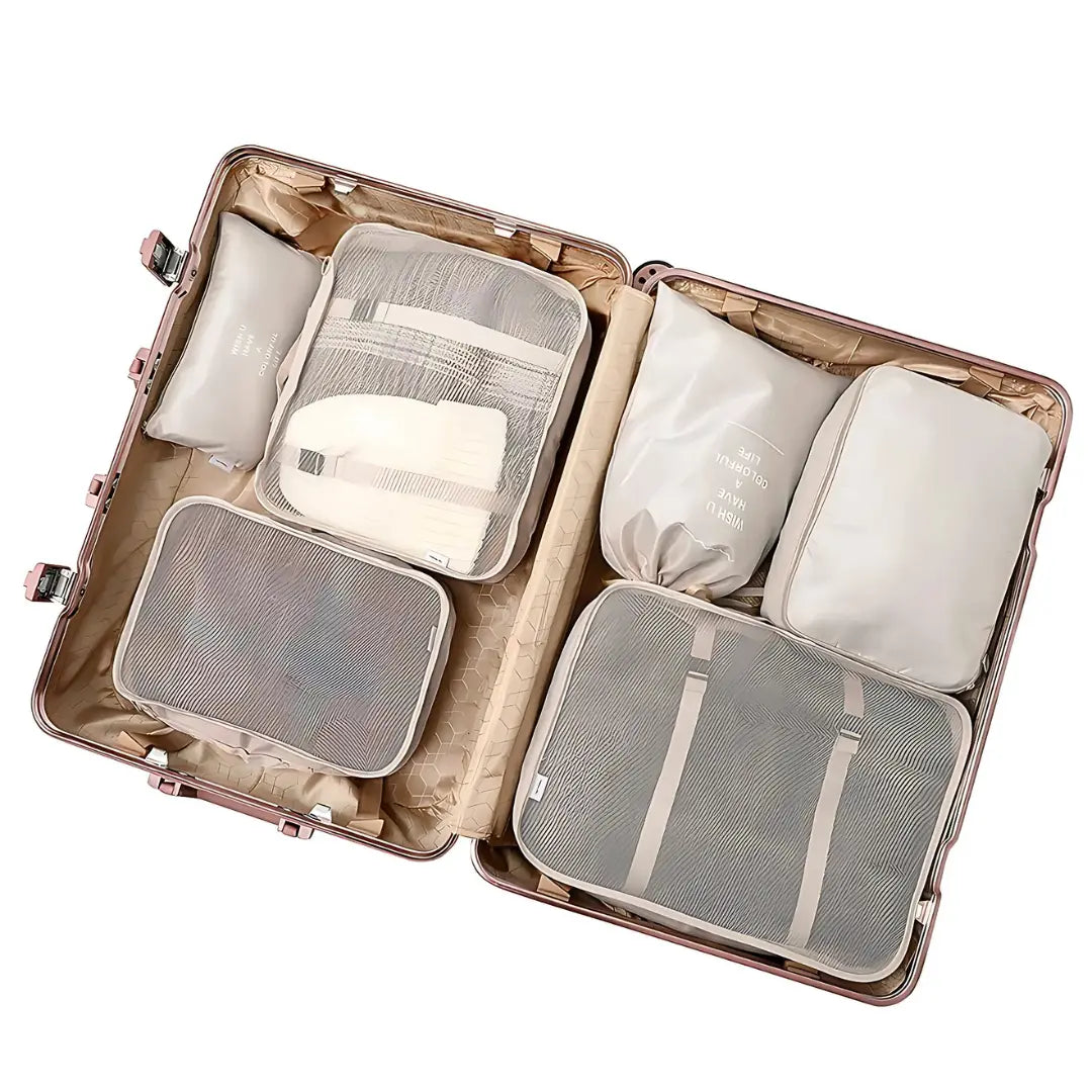 Kit Organizadores de Mala Lux Bag® - 8 Peças