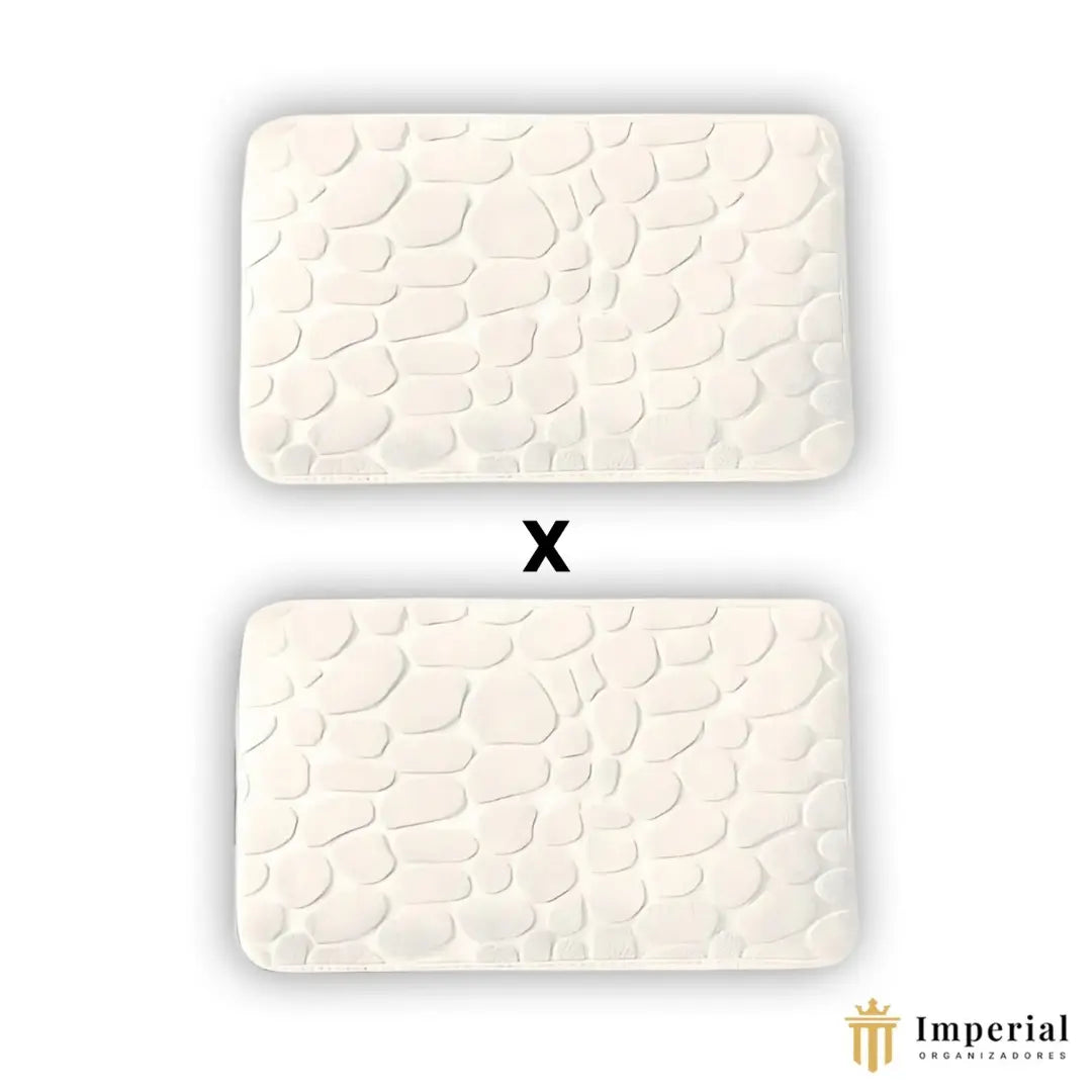LuxComfy® - Tapete para Banheiro Antiderrapante - Compre 1 Leve 2 + Brinde!