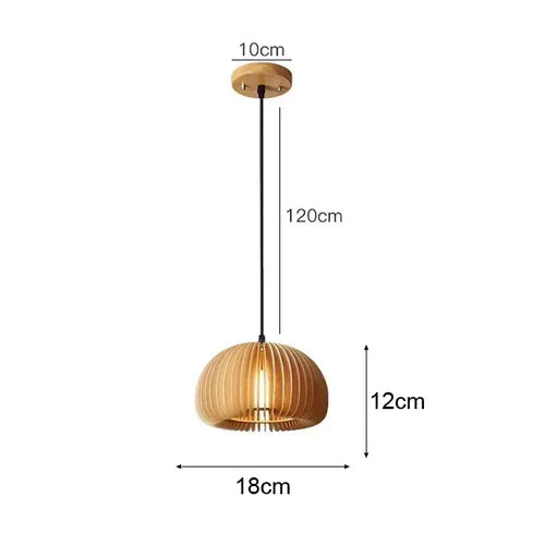 Lustre Pendente Bambu