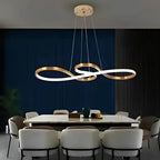 Lustre Pendente Dourado
