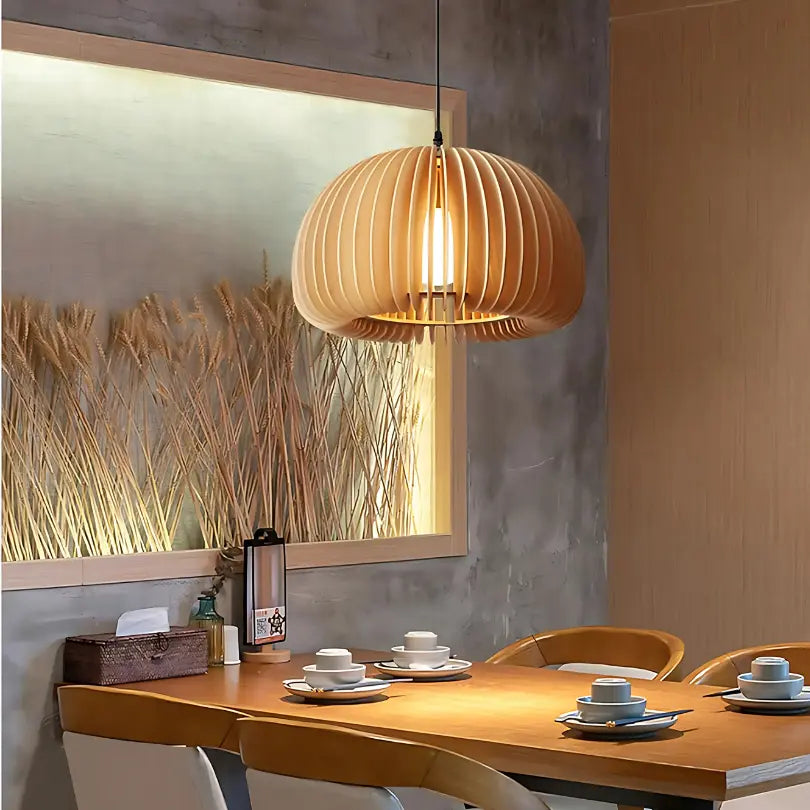 Lustre Pendente Bambu