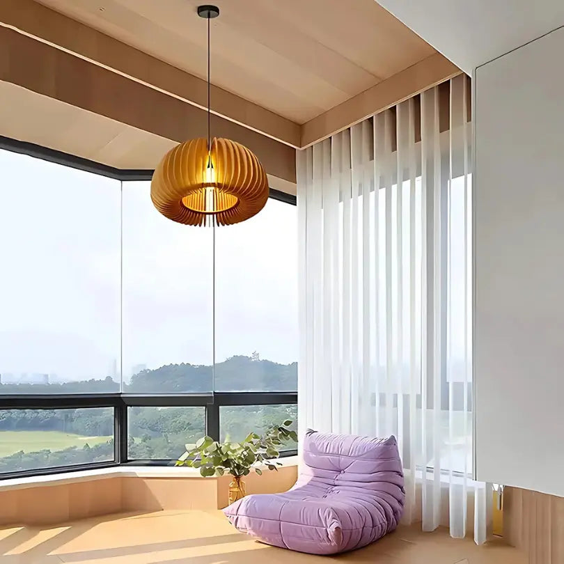 Lustre Pendente Bambu