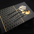 Conjunto de Talheres Dourado