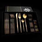 Conjunto de Talheres Dourado