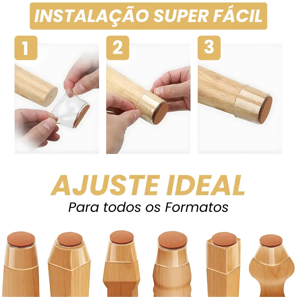 tampas de silicone para pés de móveis 