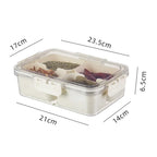 FreshBox® - Organizador de Alimentos em Acrílico (Organize e Preserve Seus Alimentos) - Frete Grátis!