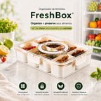 FreshBox® - Organizador de Alimentos em Acrílico (Organize e Preserve Seus Alimentos) - Frete Grátis!